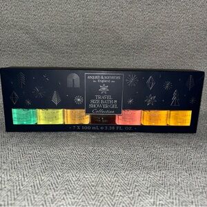 Asquith & Somerset NEW 7-count travel size boxed shower gels 3.38 oz/100ml each